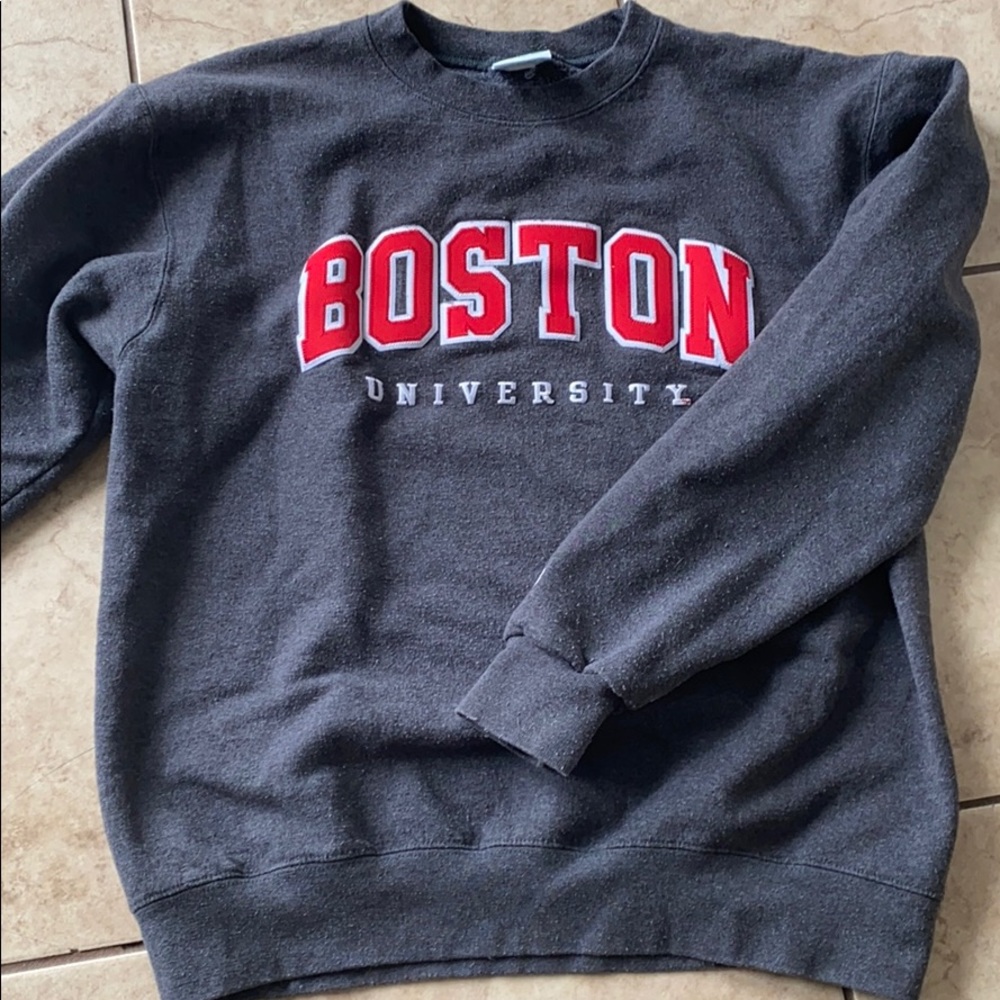 boston university champion pullover